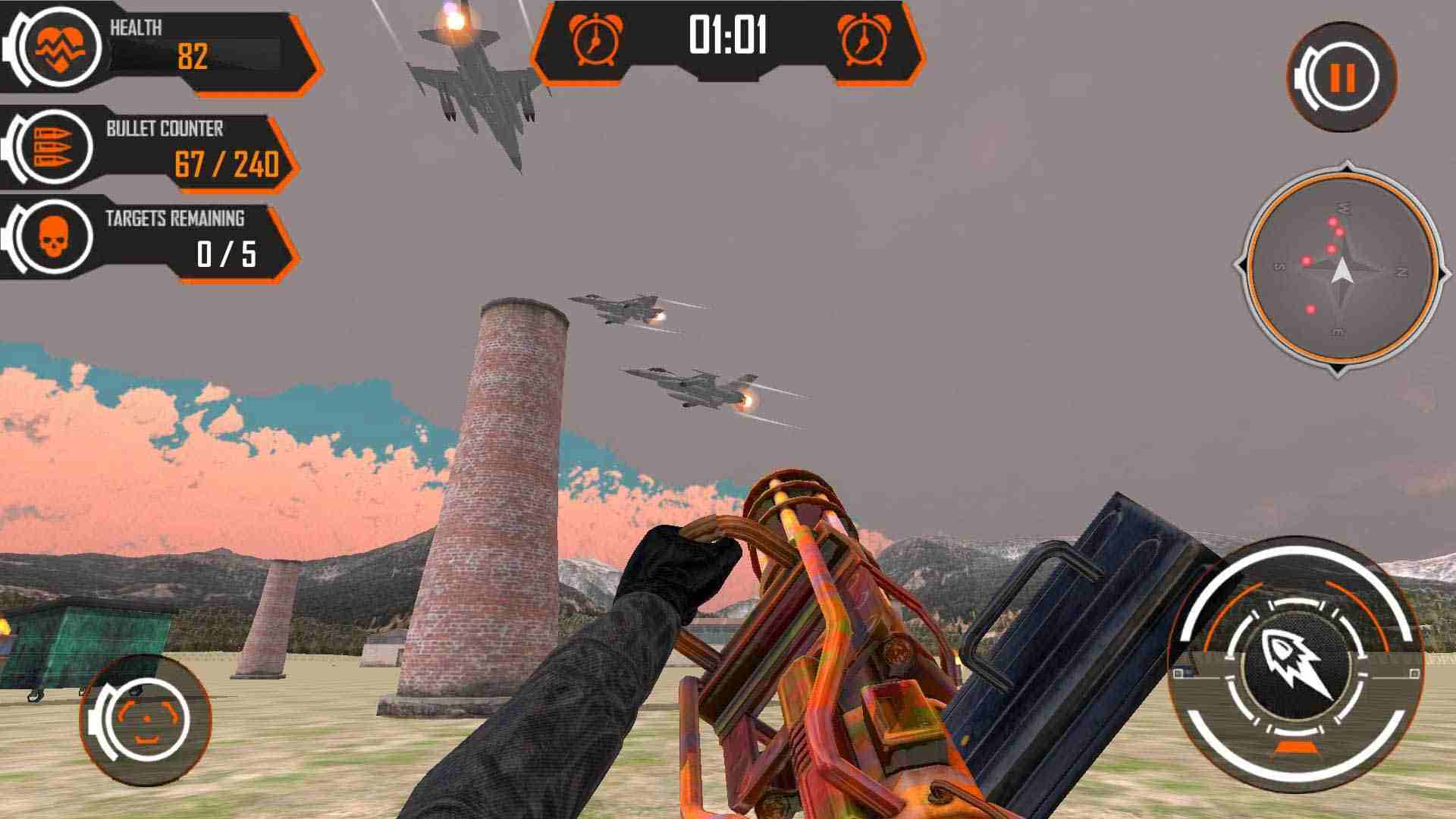 陆军火箭筒火箭发射器2020年射击游戏